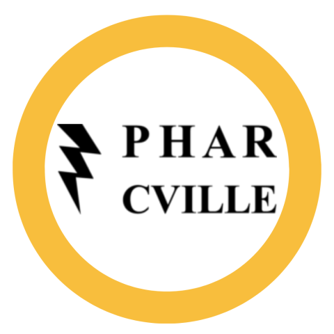 PHAR logo in a yellow circle