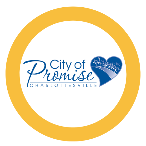 City of Promise logo in a yellow circle