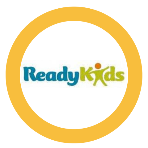 ReadyKids logo in a yellow circle